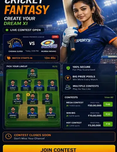Play99 (play99) fantasy cricket & matchday visual 3